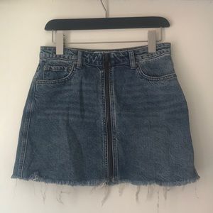 Free People Denim Skirt